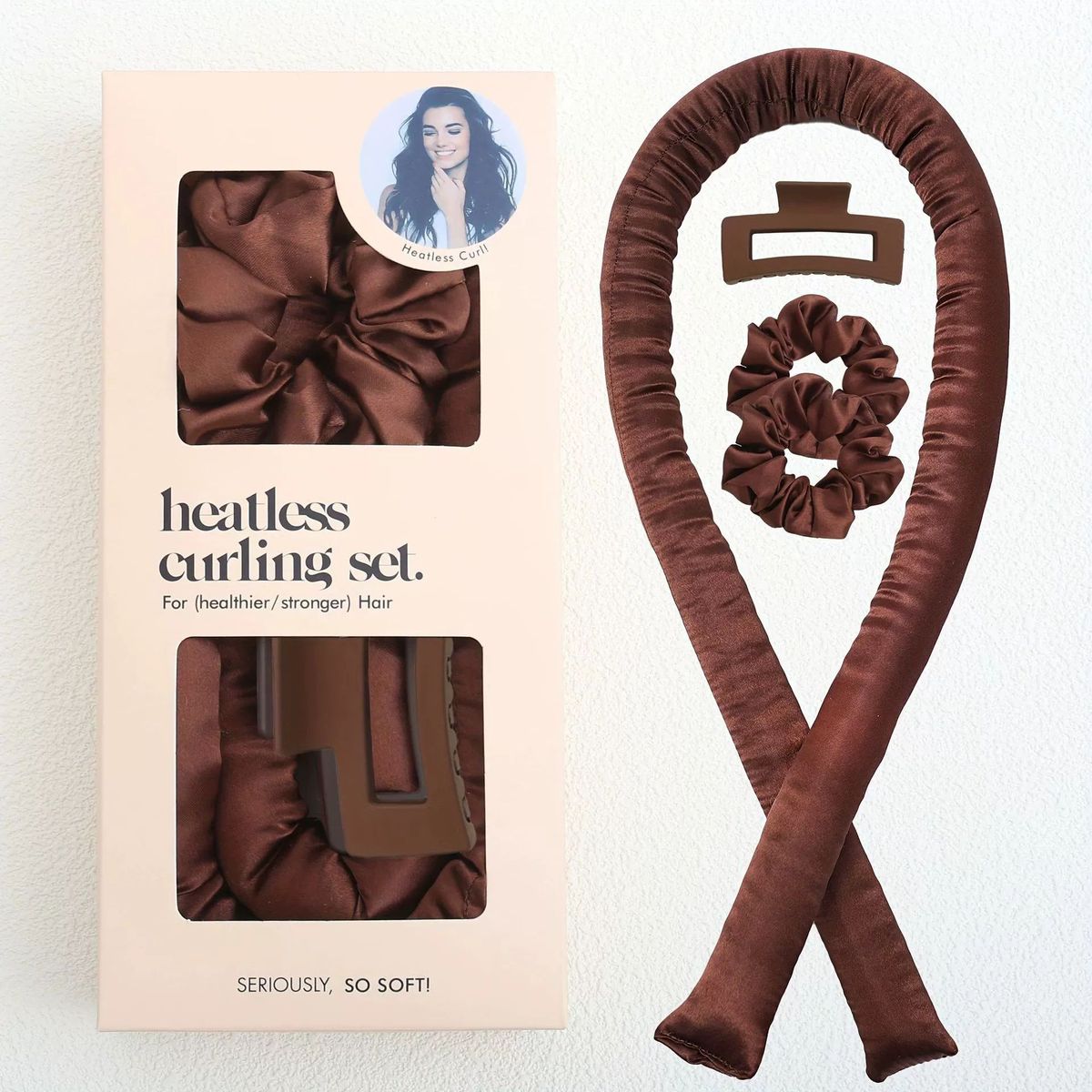 Heat Free Sleeping Curling Iron Lazy Curling Artifact Hairpin Hair Ring Set Big Wave Curling Iron_voghion.com