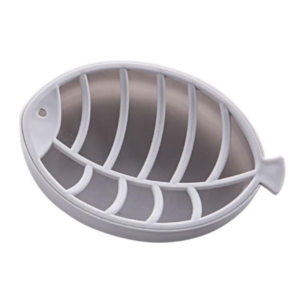 Portasapone portatile a forma di pesce, a doppio strato, da 10 pezzi, per doccia in bagno_voghion.com