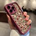 Retro Floral Pattern Silicone Phone Case For Iphone 11 12 13 14 15 16 Pro Max 16E XR XS X 7 8 Plus Se2 3 Matte_voghion.com