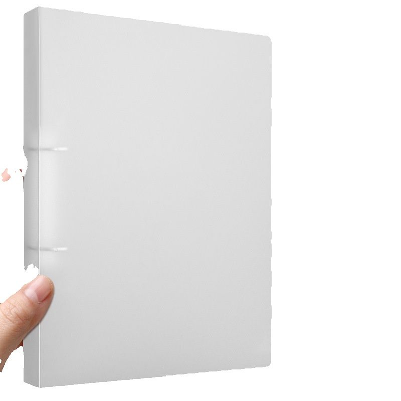 A4 binder, 4-hole buckle D-type punched folder, large capacity data archive storage clip, double clip folder_voghion.com