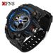 Trendy Unisex Digital Analog Watch With LED Backlight, Alarm & 50m Water Resistance – Sporty & Stylish For Students_voghion.com