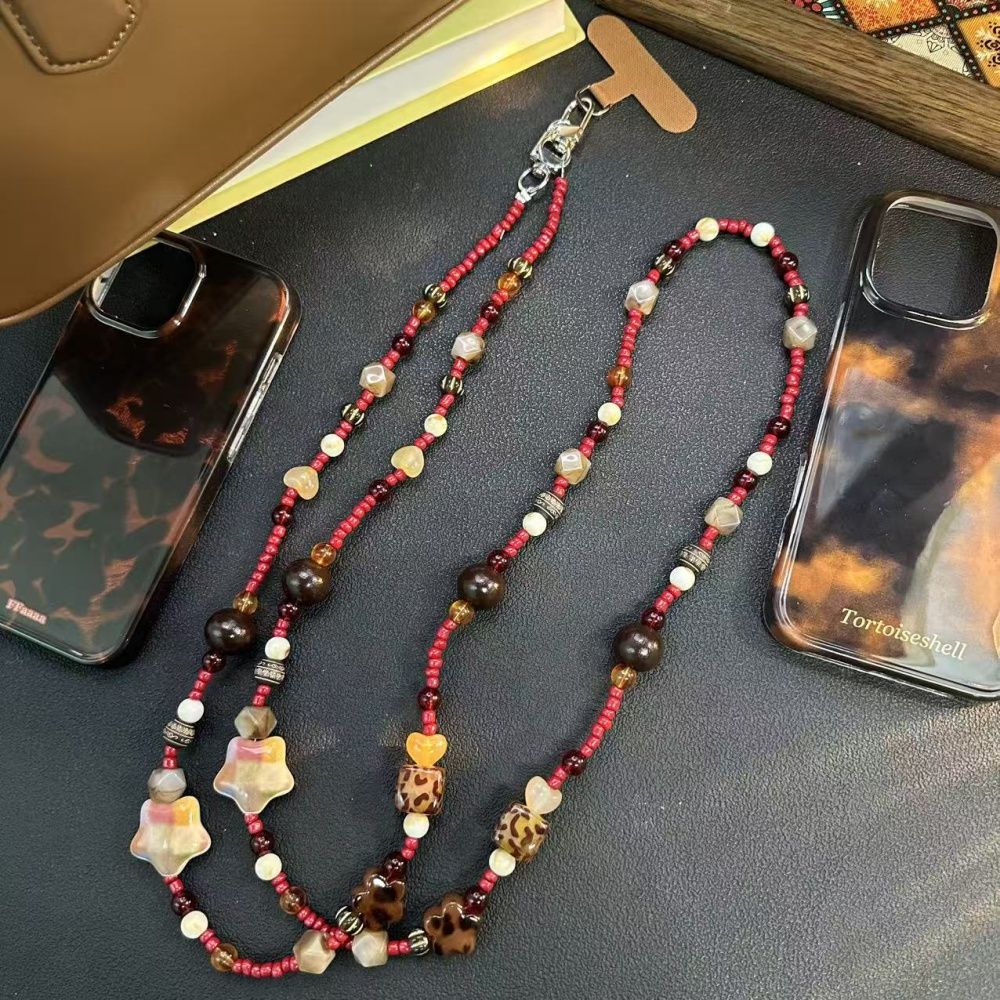 Cordino per cellulare cinese retrò di alta qualità con perline, cordino da polso, ciondolo per borsa CCD, alla moda_voghion.com