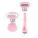 Premium Women's Razor For Bikini & Body Hair Removal With Aloe Vera Soap, Ergonomic Handle, 4/5 Blades, Waterproof & Wet/Dry Use_voghion.com