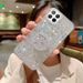 Gypsophila Glitzer Handyhalter Hülle für Huawei P40 P30 P20 Lite Mate 40 30 Pro Capas Glänzende weiche Silikonhülle_voghion.com