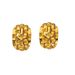 Orecchini a bottone in acciaio inossidabile di alta qualità, placcati in oro, di grandi dimensioni, esagerati, di alta qualità, resistenti allo sbiadimento, per le donne_voghion.com