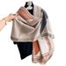 High-end Shawl Scarf For Women, Air-Conditioner Shawl, Outer Cape, Cloak, Thickened And Warm Neck Warmer For Women_voghion.com