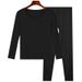 Underwear & Sleepwears Thermal Underwear Set Men - Fleece Lined & Non-Fleece Base Layer, Long Sleeve & Pants, Soft & Breathable, All-Season Comfort_voghion.com
