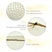 144pcs Dark Brown Elastic Edge Nylon Mesh Hairnets Hair Styling Bun Making_voghion.com