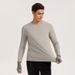 Men's Winter Performance Long Sleeve T-Shirt – High-Stretch & Warm Stand Collar Running & Hiking Top (Black, Dark Gray, Khaki, EU Sizing M-5XL)_voghion.com