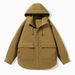Men's Clothing New Men's Autumn And Winter Work Jackets Casual Hooded Jackets Men's Versatile Fashion Men's Jackets Men_voghion.com