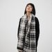 Doppelseitig bedruckt für Damen im Herbst und Winter, Wärme, Pony-Mode, Verwestlichung, leichter Luxus, karierter Schal,_voghion.com