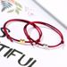 New Heart-shaped Woven Unisex Couple Fashion Simple Colorful Bracelet_voghion.com