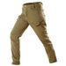 Men's Clothing Fleece Waterproof Tactical Pants Combat Pants Winter Warm Training Uniforms_voghion.com