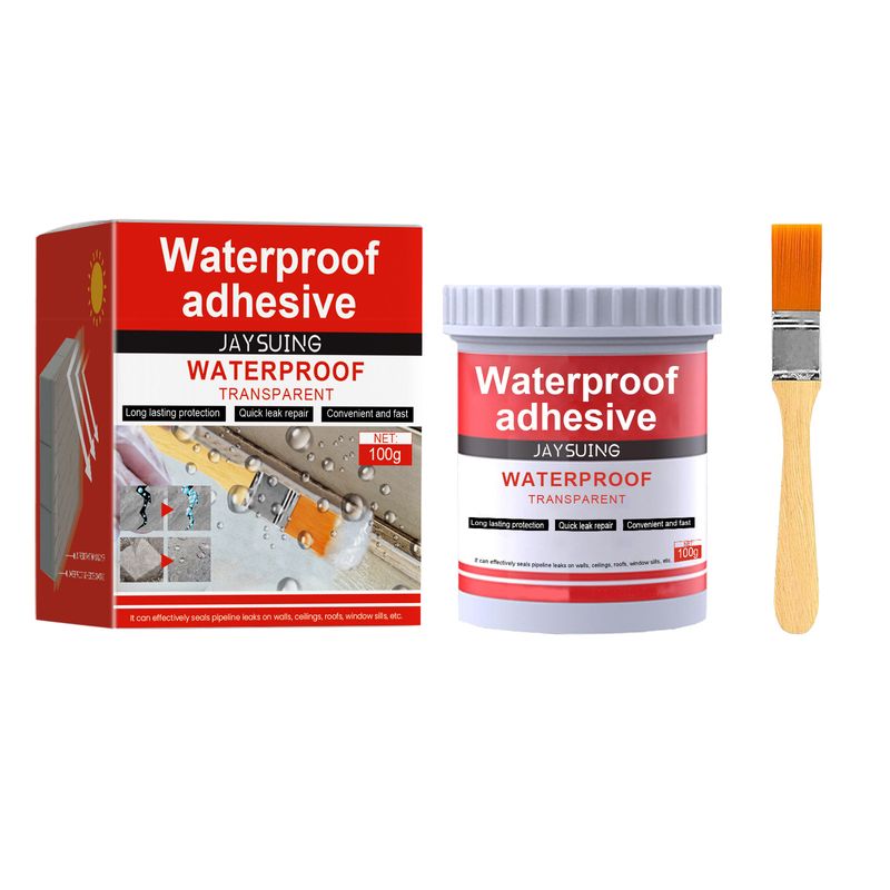 Transparent Waterproof Glue, Waterproof Roof, Bathroom, Kitchen Wall, No Brick Breaking, Leak-proof and Leak-proof Coating_voghion.com