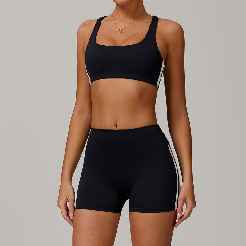 Costum de yoga pentru femei, culoare nud, cu uscare rapidă, strâmt, sport, fitness, haine de alergare pentru femei_voghion.com