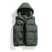new autumn and winter men's cotton vest for young and middle-aged people fashionable casual removable hooded thickened warm vest for men_voghion.com
