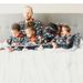 Familien-Weihnachtspyjama-Set – gemütliche gestreifte und karierte Winternachtwäsche für Eltern und Kinder (Baby- bis Erwachsenengrößen)_voghion.com