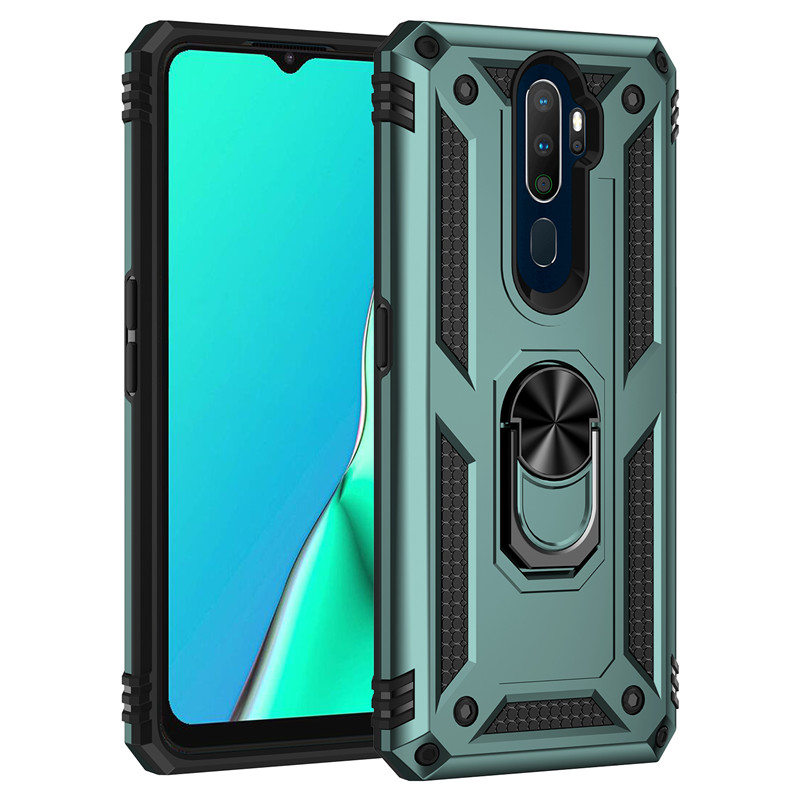 For OPPO A9 2020 Case Shockproof Armor Magnetic Car Holder Ring Protective Back Cover For OPPO A5 2020 Phone Cases_voghion.com