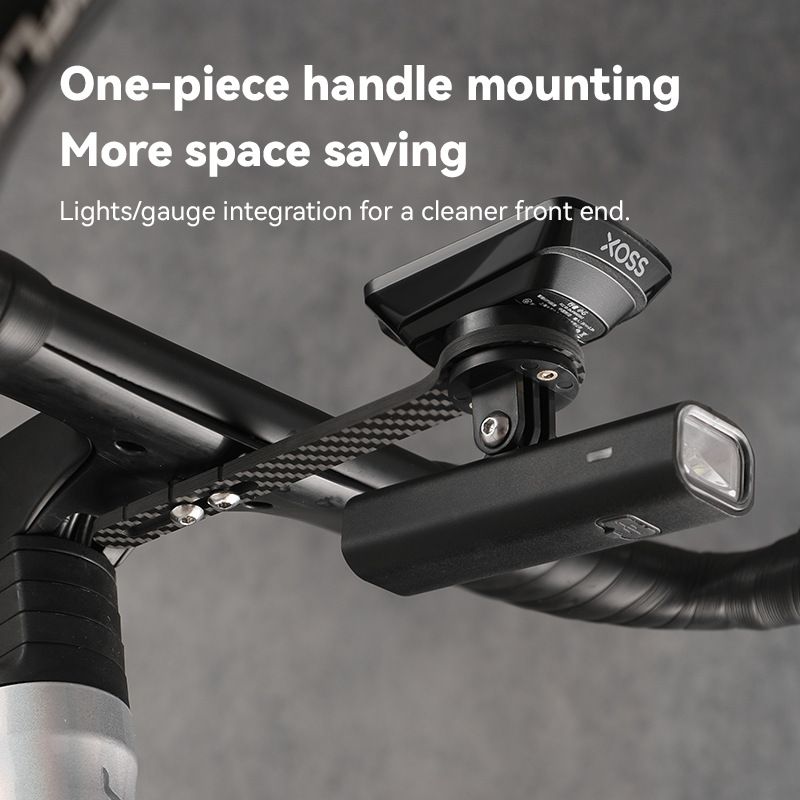 Carbon pattern meter stand mountain bike road bike meter stand meter extension bracket stem extension meter stand_voghion.com
