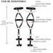 Manette per le gambe SM Indossare cinghie sexy per legare Giocattoli sessuali Accessori per motociclette Puntelli_voghion.com