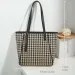 Designer 2025 2024 New Fashion Design, Niche Handbag Basket, Hand-Held Commuter Tote With Black And White Rhombus Bag_voghion.com