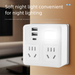 Smart Socket Conversione Domestica 86 Convertitore Multifunzione Multi-Foro USB Multipresa Spina Scheda Dormitorio Studentesco_voghion.com