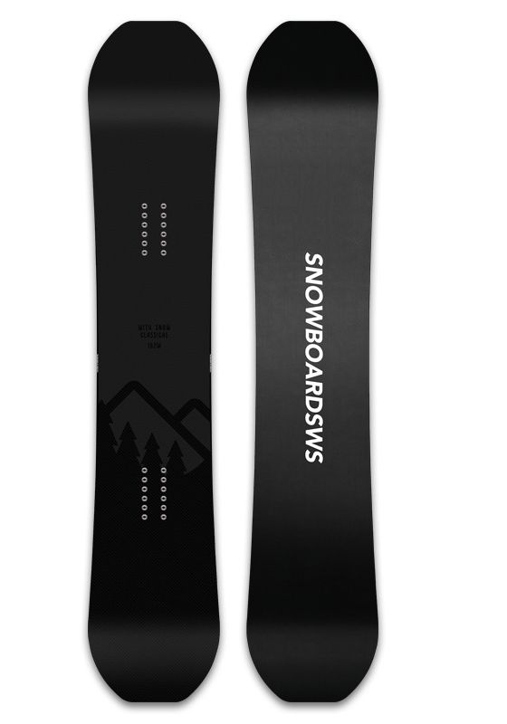 WS Flat Carving Snowboard für Erwachsene (Herren und Damen) Snowboardausrüstung_voghion.com