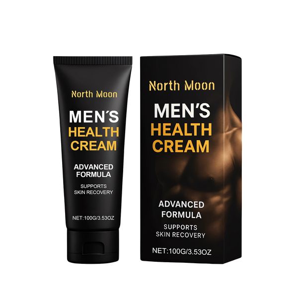 Crema per la cura quotidiana del corpo maschile NORTH MOON, delicata, nutriente e idratante._voghion.com