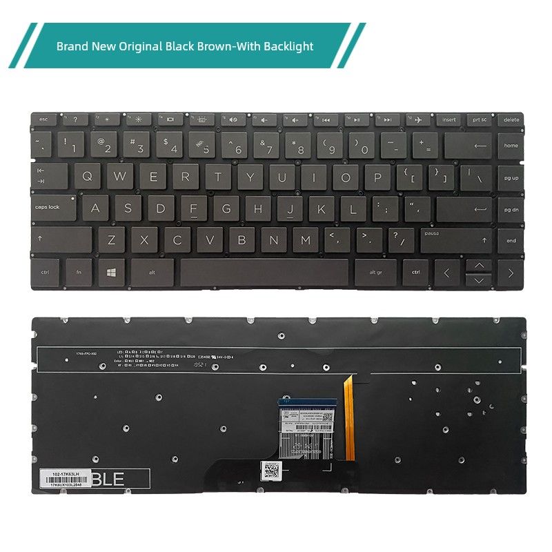 Toetsenbord voor HP 13-W 13-an TPN-I128 W133 W136 Qq199 Q_voghion.com