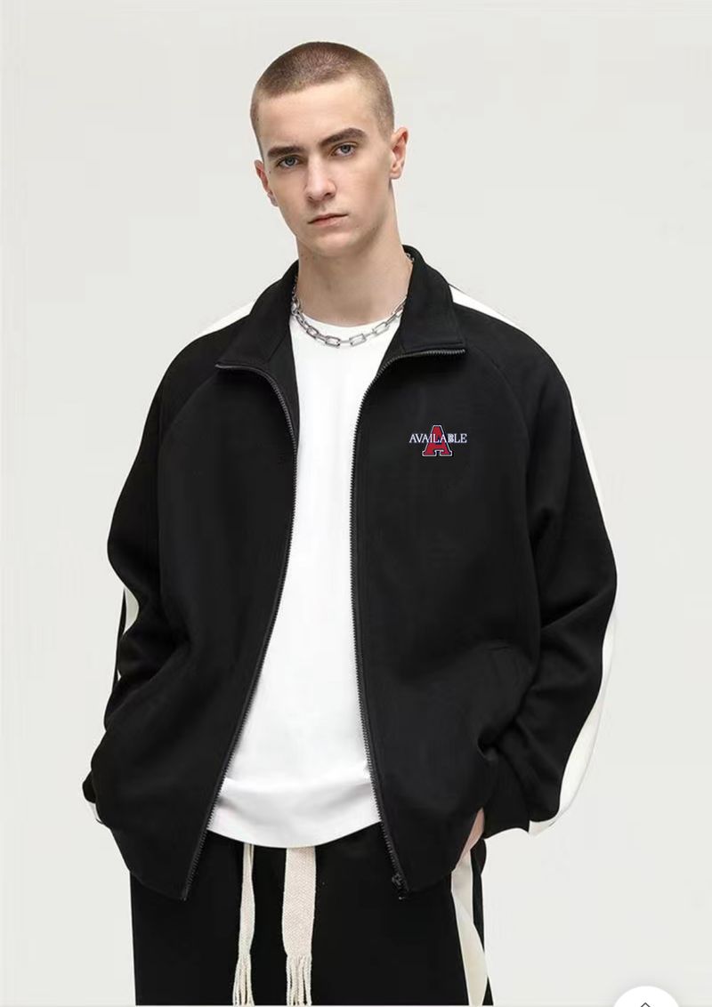 Giacca sportiva da uomo autunno e inverno 2023, un set di abbigliamento sportivo casual di alta qualità con stampa alla moda_voghion.com