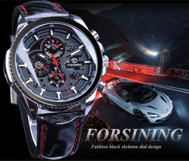 Klassiek automatisch mechanisch herenhorloge Waterdicht herenkalenderweek Multifunctioneel lichtconcept Zakelijk herenhorloge met mechanisch uurwerk_voghion.com