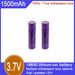 18650 liitiumioonaku, 3,7 V, 1500 mAh, 100% mahutavusega, sobib elektrimänguasjade, elektrooniliste sigarettide, taskulampide ja muude valdkondade jaoks_voghion.com