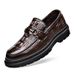 LQ2569 Cow Leather Men's Shoes,Choose Size And Tell Seller_voghion.com