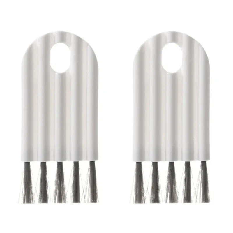 2Pcs Cleaning Brushes Keyboard Cleaning Brush Household Groove Gap Pointing Decontamination Cup Cover Brush Small Tool_voghion.com