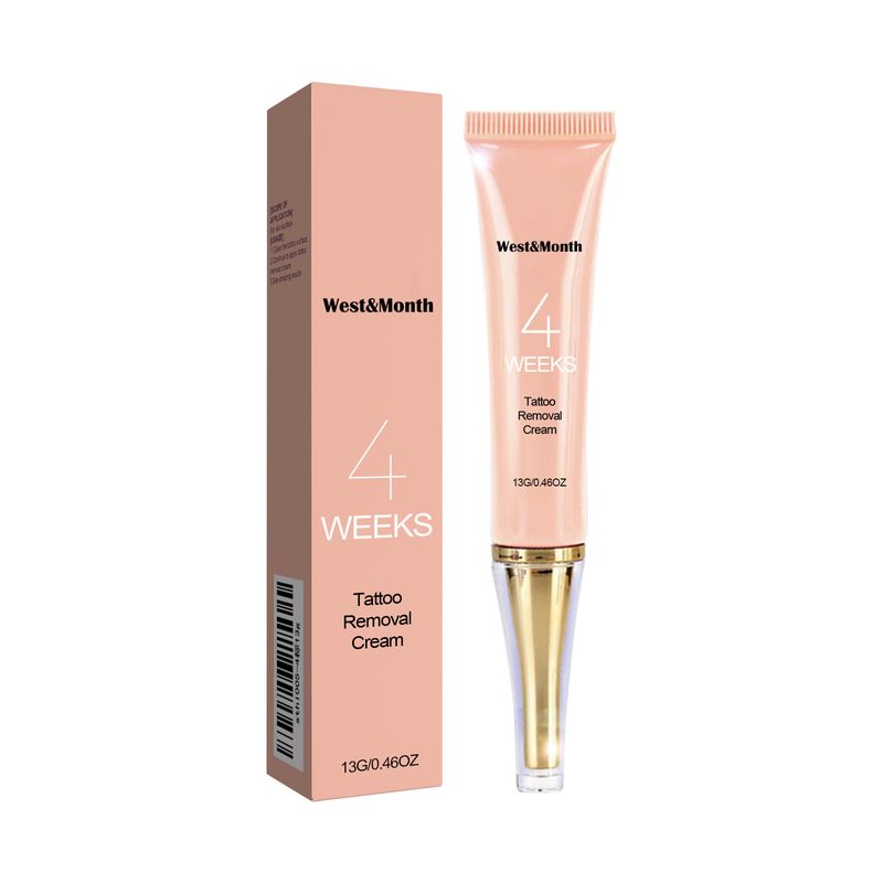 West&Month Botzmëttel, Schnellreinigung, Augenbrauenwäschwaasser, Tattoo-Crème_voghion.com