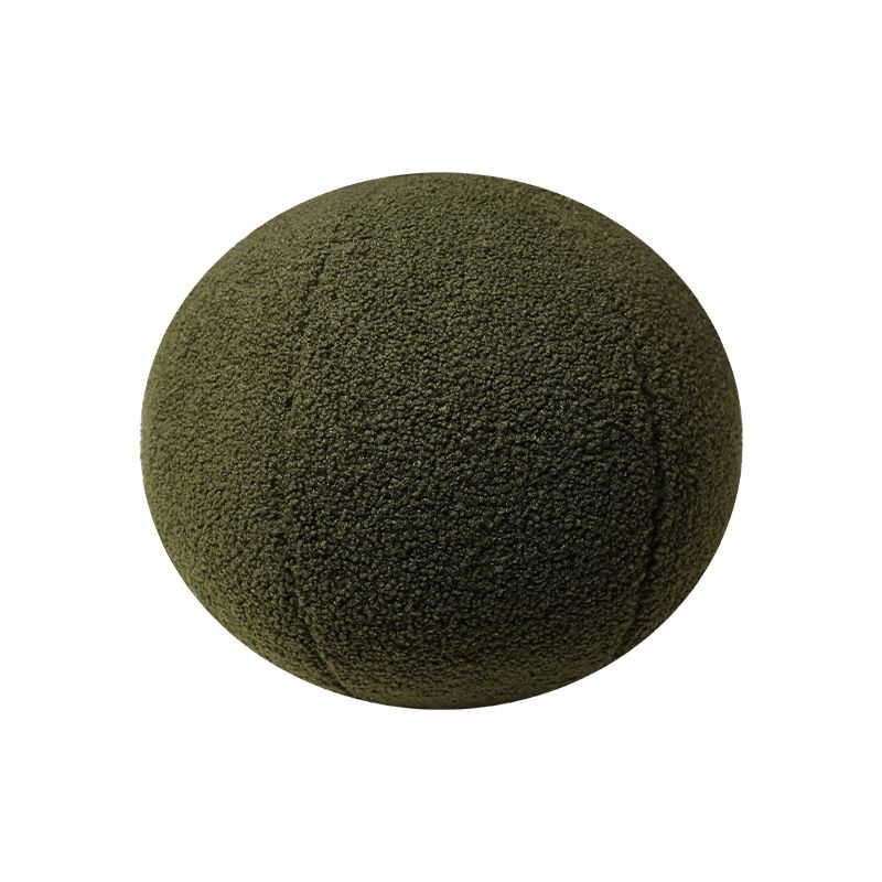 Non-Standard Shape Sherpa Pillow - Ultra Soft Fluffy Decorative Cushion For Sofa Bed & Chair (Ergonomic Lumbar Support Hypoallergenic 16x16 Inches)​​_voghion.com