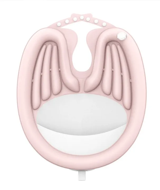 Bazin de spălare a părului gonflabil portabil, pliabil, încorporat, tetieră gonflabilă, cap sus, șampon pentru păr, instrumente pentru vârstnici însărcinați_voghion.com