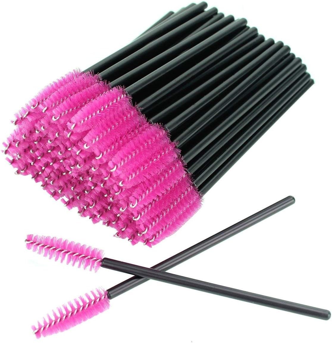 50 PCS Disposable Eyelash Brushes Mascara Wands Eye Lash Eyebrow Applicator Cos_voghion.com
