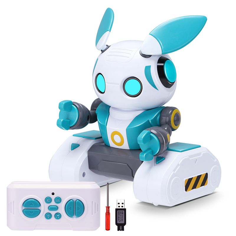 Inteligentne zabawki zdalnie sterowany robot dla dzieci symulacja gestów wielofunkcyjny inteligentny zwierzak zdalnie sterowany robot zabawka_voghion.com