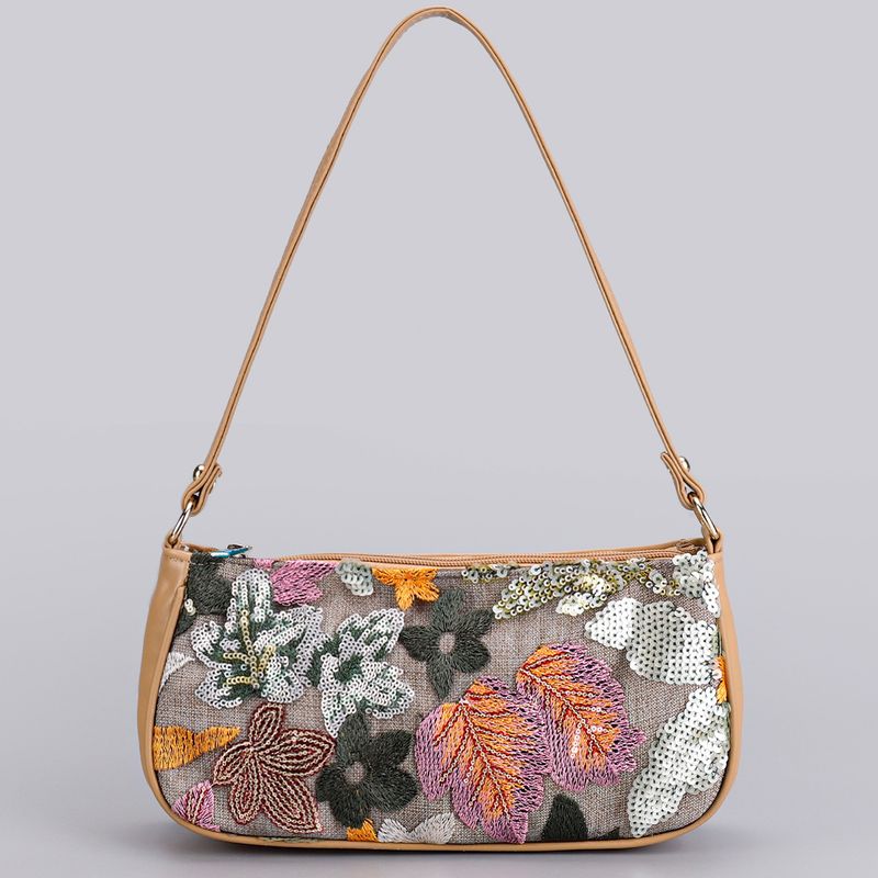 Borsa a tracolla estiva da donna con perline floreali, borsa a tracolla ricamata in pelle con paillettes e manico superiore, borsa da ascella_voghion.com