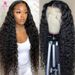 13x4 Deep Wave Lace Front Peruker Människohår 180 Densitet lockigt människohår Peruker för kvinnor_voghion.com