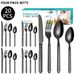 High End Western Tableware Set Stainless Steel Steak Knife Fork And Spoon 16/24 Piece Set_voghion.com