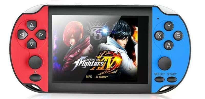 2025 Neue Spielkonsole mit großem 7-Zoll-HD-Bildschirm, Mario, Arcade für zwei Spieler, wiederaufladbares Handheld-Gerät_voghion.com