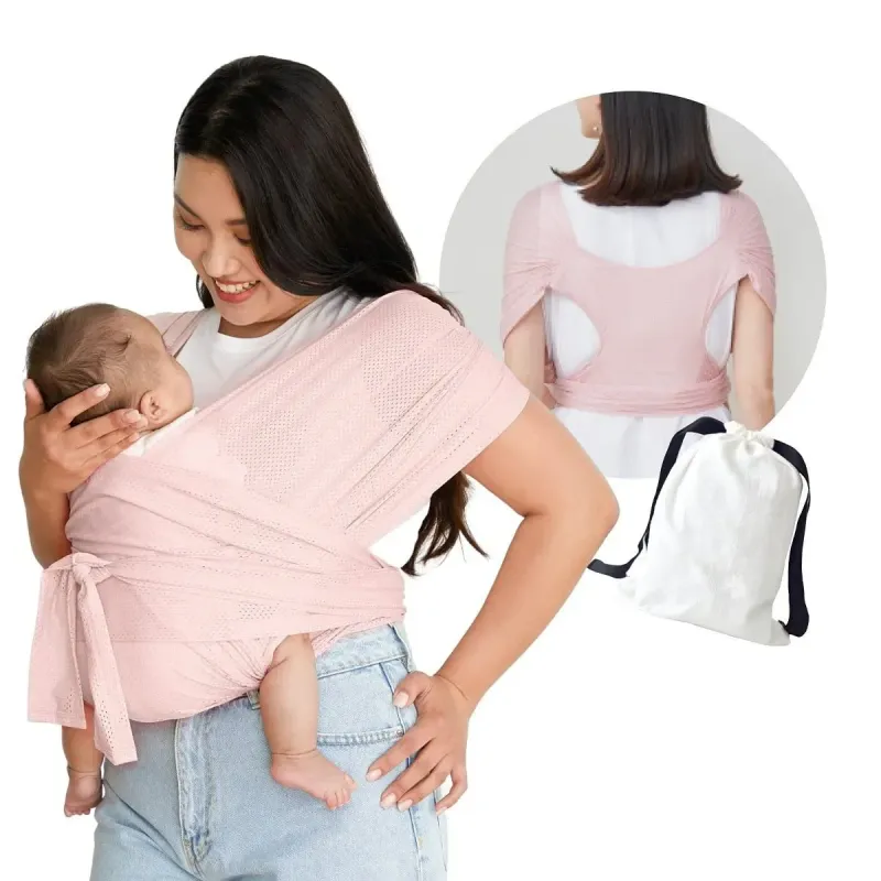 Marsupiu ergonomic pentru bebeluși, model cangur, cu model frontal, sling pentru bebeluși, model hipseat, echipament pentru bebeluși_voghion.com