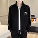 2025 Autumn And Winter New Men's Stand-up Collar Jacket Trendy Korean Version Of Men's Versatile Casual Corduroy Jacket_voghion.com