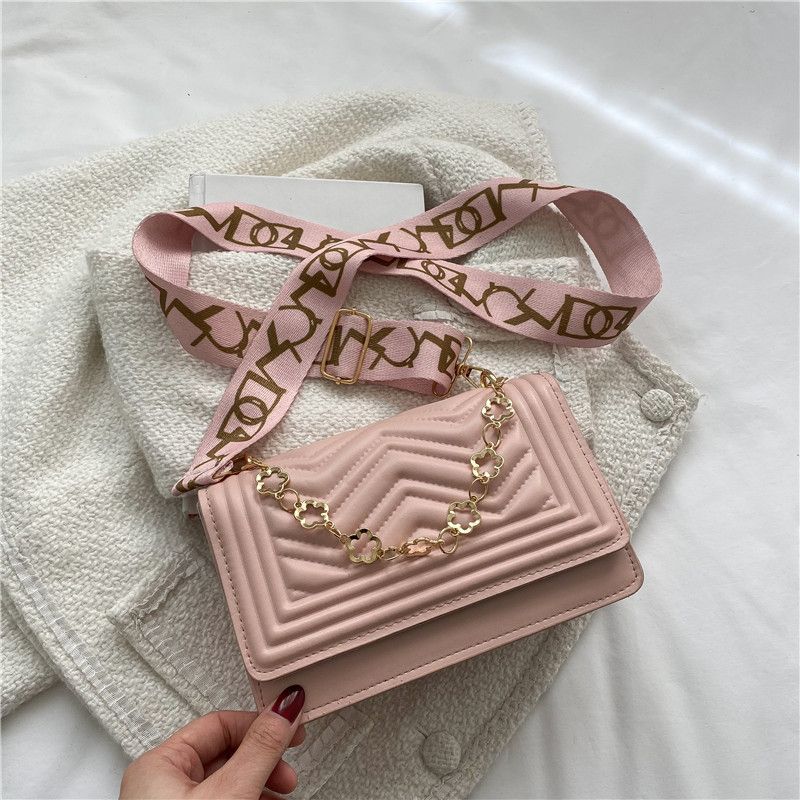 Bolso de moda para mujer, bolso de hombro ancho, bolso de mensajero de moda_voghion.com