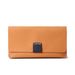 Top Layer Cowhide Men's Genuine Leather Clutch ID Holder Long Three-Fold Wallet Simple Multifunctional Phone Bag_voghion.com