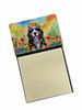 NEW Bernese Mountain Dog Hippie Dawg Sticky Note Holder Refillable Dispenser Self-Sticky Note Pads, Memo Pads Blank Desk Accessories_voghion.com