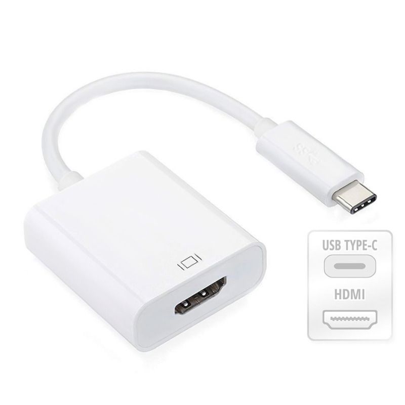 15cm USB-C / Type-C 3.1 Male to HDMI Female Adapter Cable_voghion.com