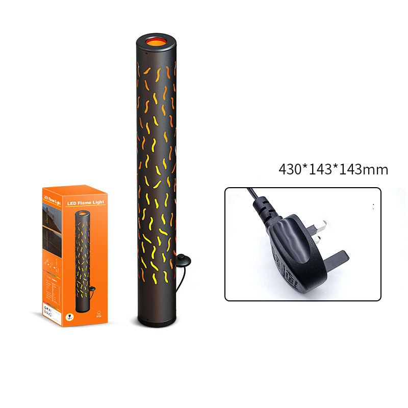 Lampe d'ambiance flamme, lampadaire Bluetooth, application, graffiti, lampe d'angle fantaisie, lampe d'ambiance de salon, lampe d'angle de chambre_voghion.com